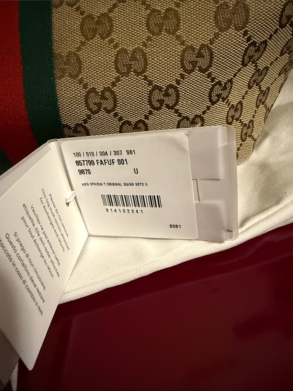 Gucci Vanity medium top handle bag - Picture 6 of 8
